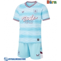 Fotballdrakt Barn Burnley Bortedraktsett 2025-26 Kortermet (+ Korte bukser)